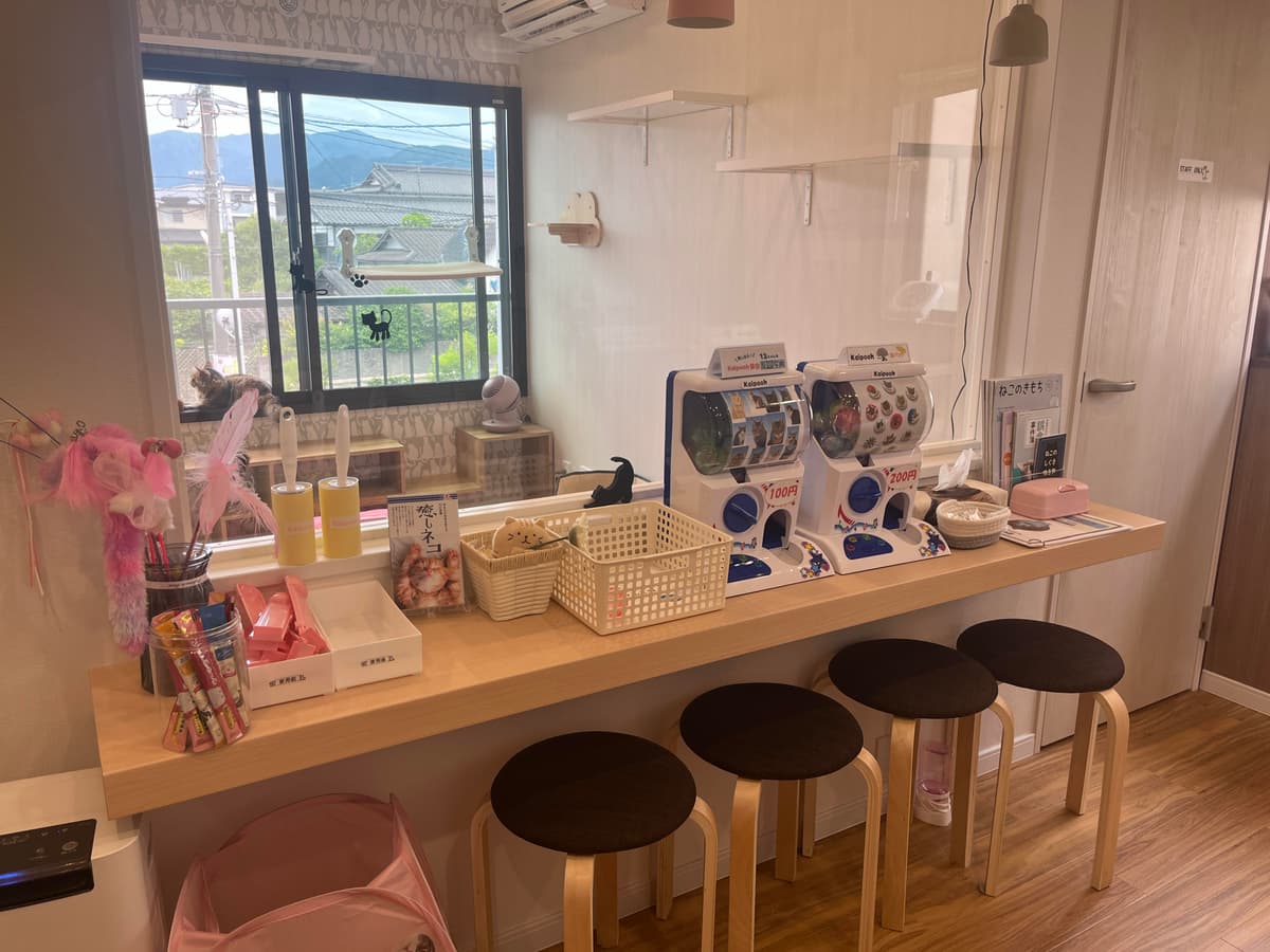 店内カウンター